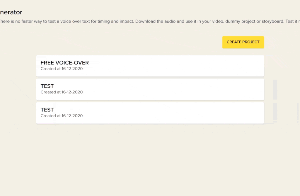 free voice over generator